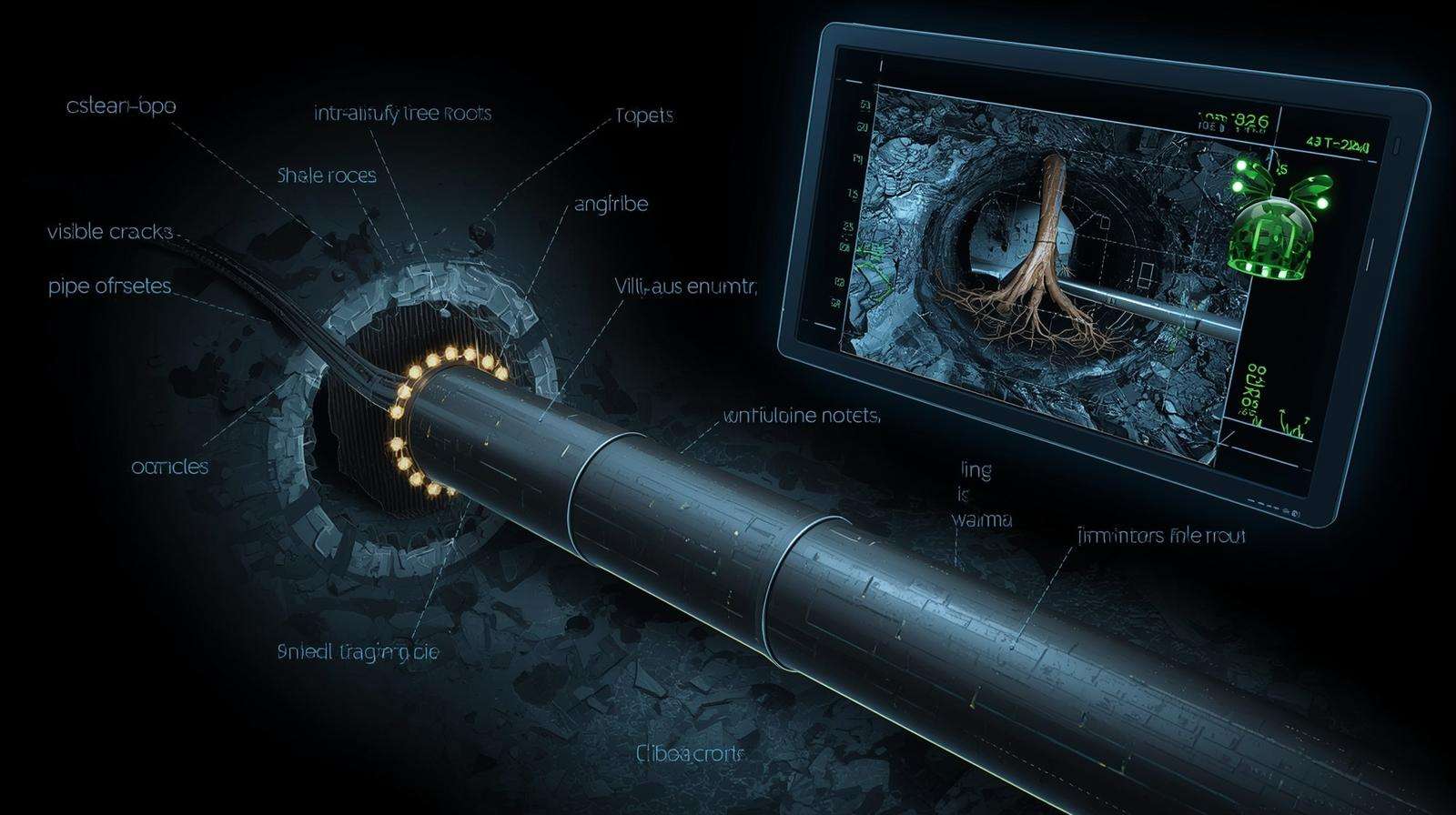 sewer line camera inspection technical